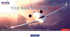 Desktop Screenshot of passcharters.com